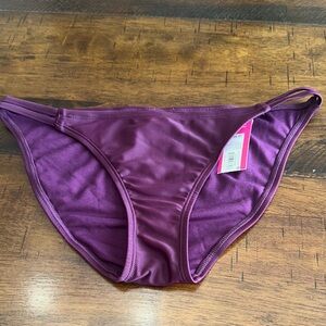 Xhilaration BlackBerry Bikini Bottom with Low-Rise Cut